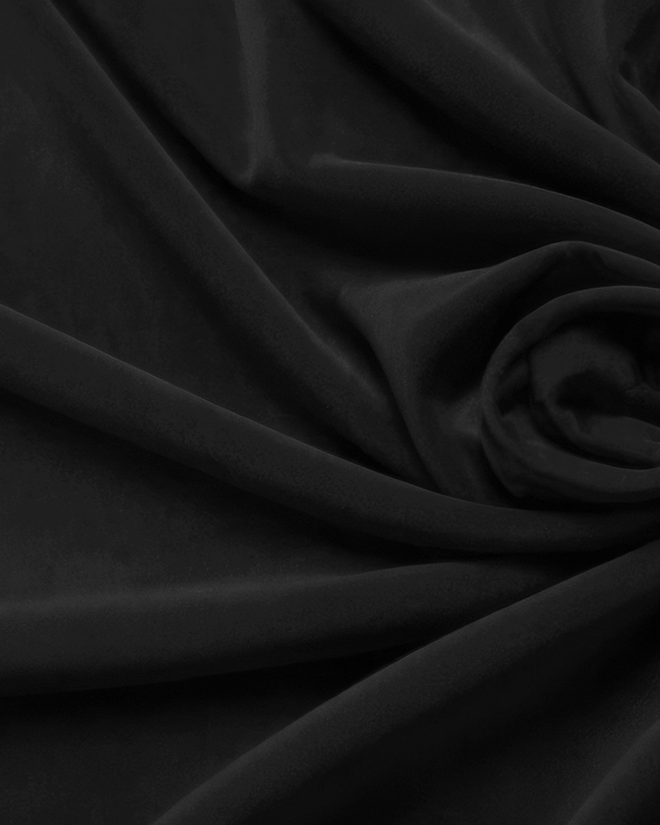 Velourstoff (580) Schwarz Velourstoff (580) Schwarz