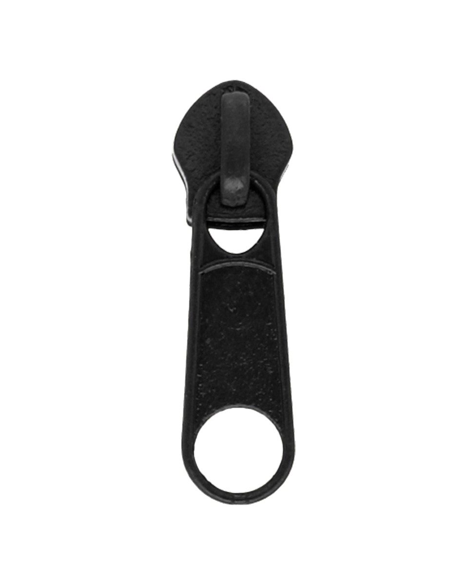 SUPER SCHWER   SCHIEBER FÜR  SPIRALREIßVERSCHLUSSBAND 10  NON LOCK SCHWARZ 200  ST.