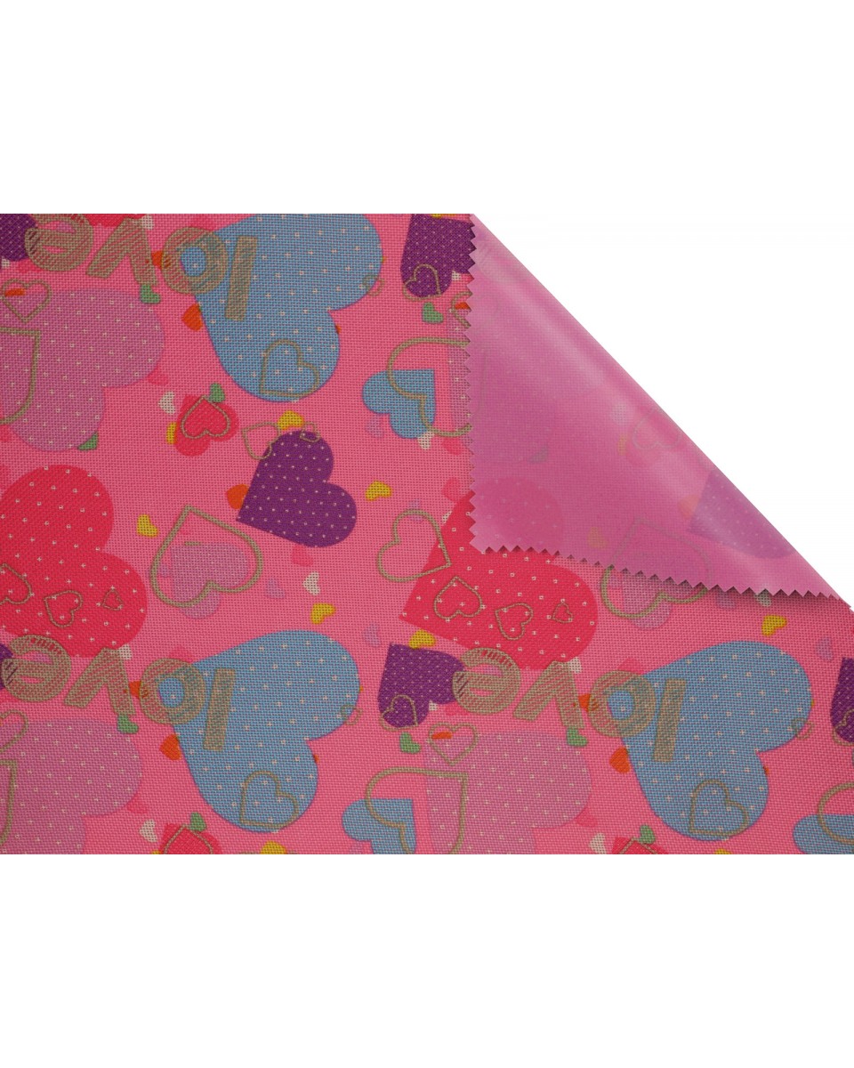 Polyester fabric premium 600d*300d waterproof pvc-f covered hearts&nbsp26 150  cm