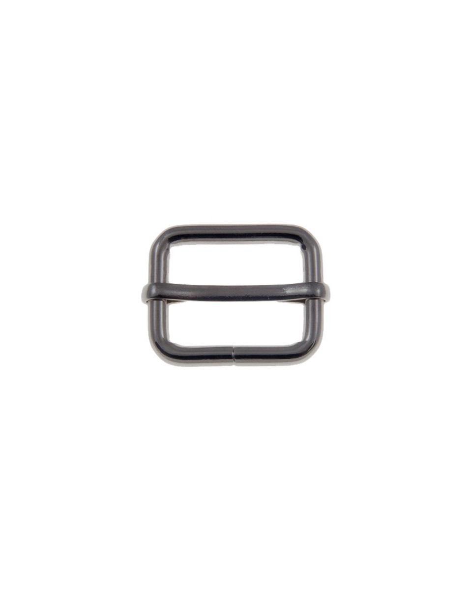 POSUNOVAČ NA POPRUHY 25/20/4 MM ČERNÝ NICKEL DRÁT 100  KS