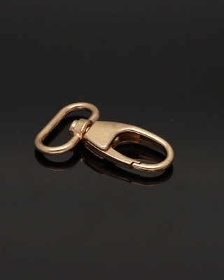 KARABINERHAKEN SX7716A 25 MM ADAM  LICHT GOLD  1   ST.