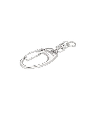 KARABINERHAKEN 6 MM  NICKELGLANZ 100  ST.