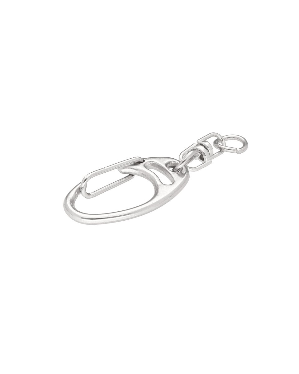 KARABINERHAKEN 6 MM  NICKELGLANZ 100  ST.