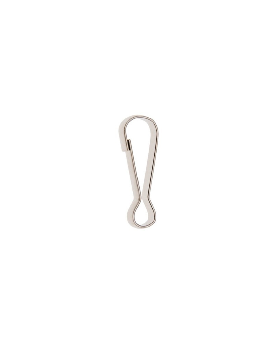 METAL SNAP HOOK&nbsp6x34 MM RON  NICKEL 500     PCS
