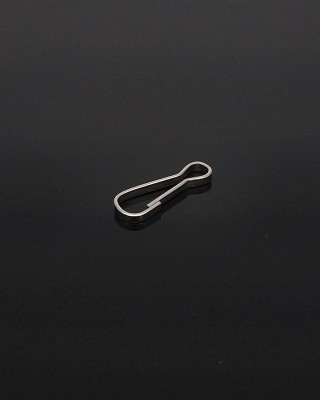 Karabińczyk metalowy 6x34 mm 0325-2000 nikiel