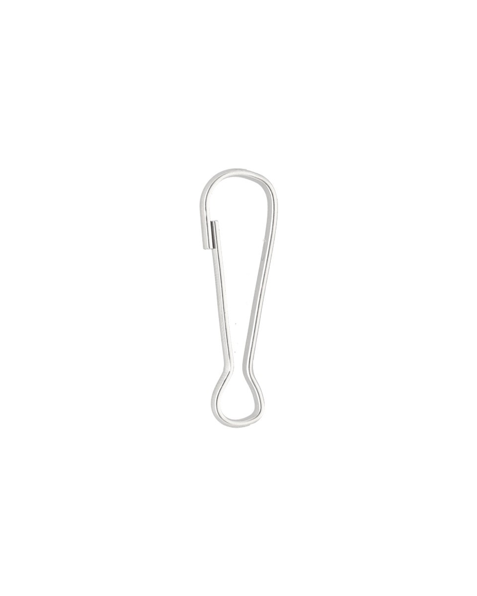 METAL SNAP HOOK&nbsp7,5x50 MM RON  NICKEL 500    PCS