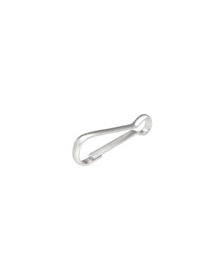 Karabińczyk metalowy 7,5x50 mm 0325-2000 nikiel