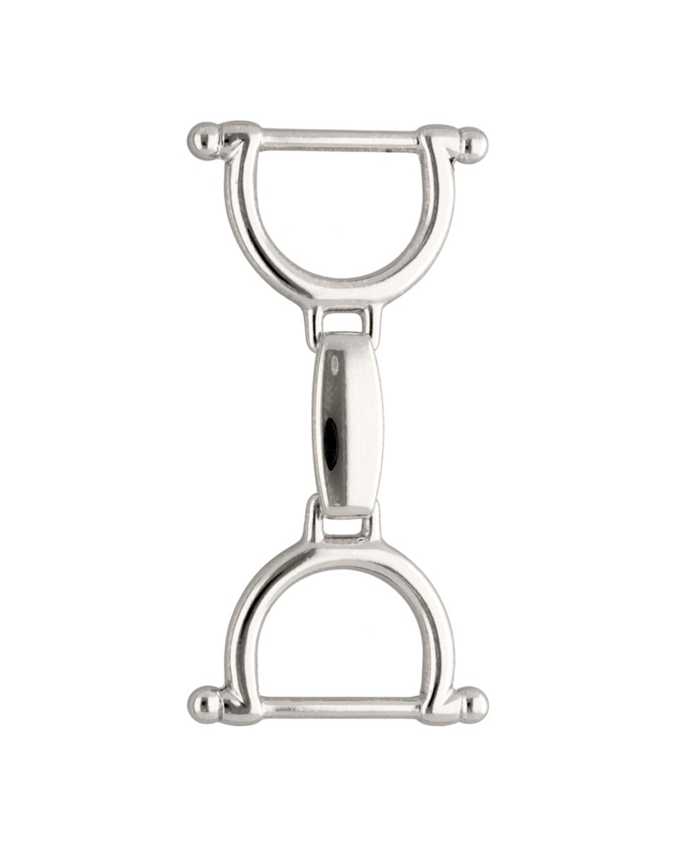 EXTRA SHINING METAL SNAP  HOOK 26 MM ARTUR GLOSSY NICKEL 1 PCS