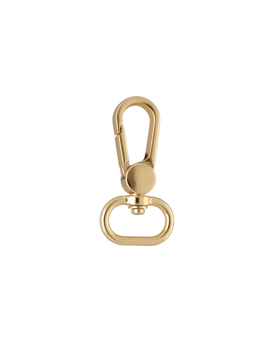 METAL SNAP HOOK 0395 19 MM ADAM LIGHT GOLD 100 PCS