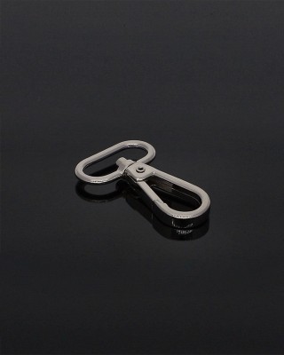 KARABINERHAKEN 25 MM NICKELGLANZ  100    ST.