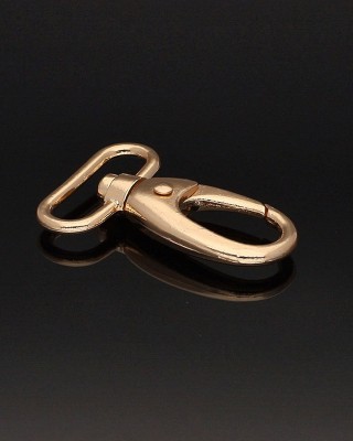 METAL SNAP HOOK 32 MM  DIEGO LIGHT GOLD 1  PCS