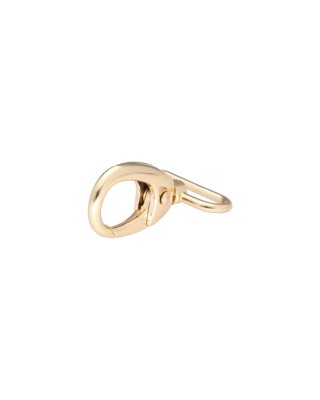 METAL SNAP HOOK 32 MM  DIEGO LIGHT GOLD 1  PCS