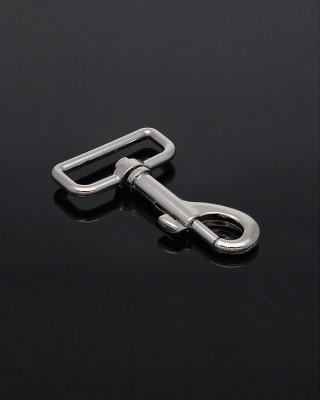 KARABINERHAKEN 38 MM MELA NICKEL 1  ST.