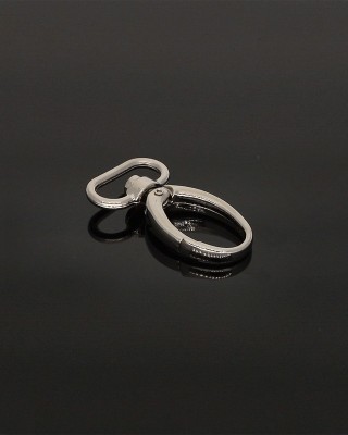 KARABINERHAKEN 25 MM  ARNOLD NICKEL 1    ST.