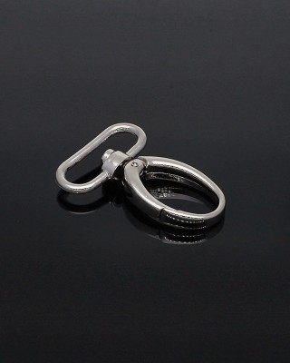 METAL SNAP HOOK 32 MM   ARNOLD NICKEL 1 PCS