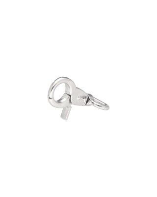 METAL SNAP HOOK 25 MM  GLOSSY FLORIAN NICKEL 1   PCS