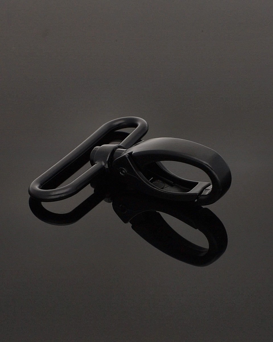 METAL SNAP HOOK (0112)&nbsp50 MM NICKEL MATT 1 PCS