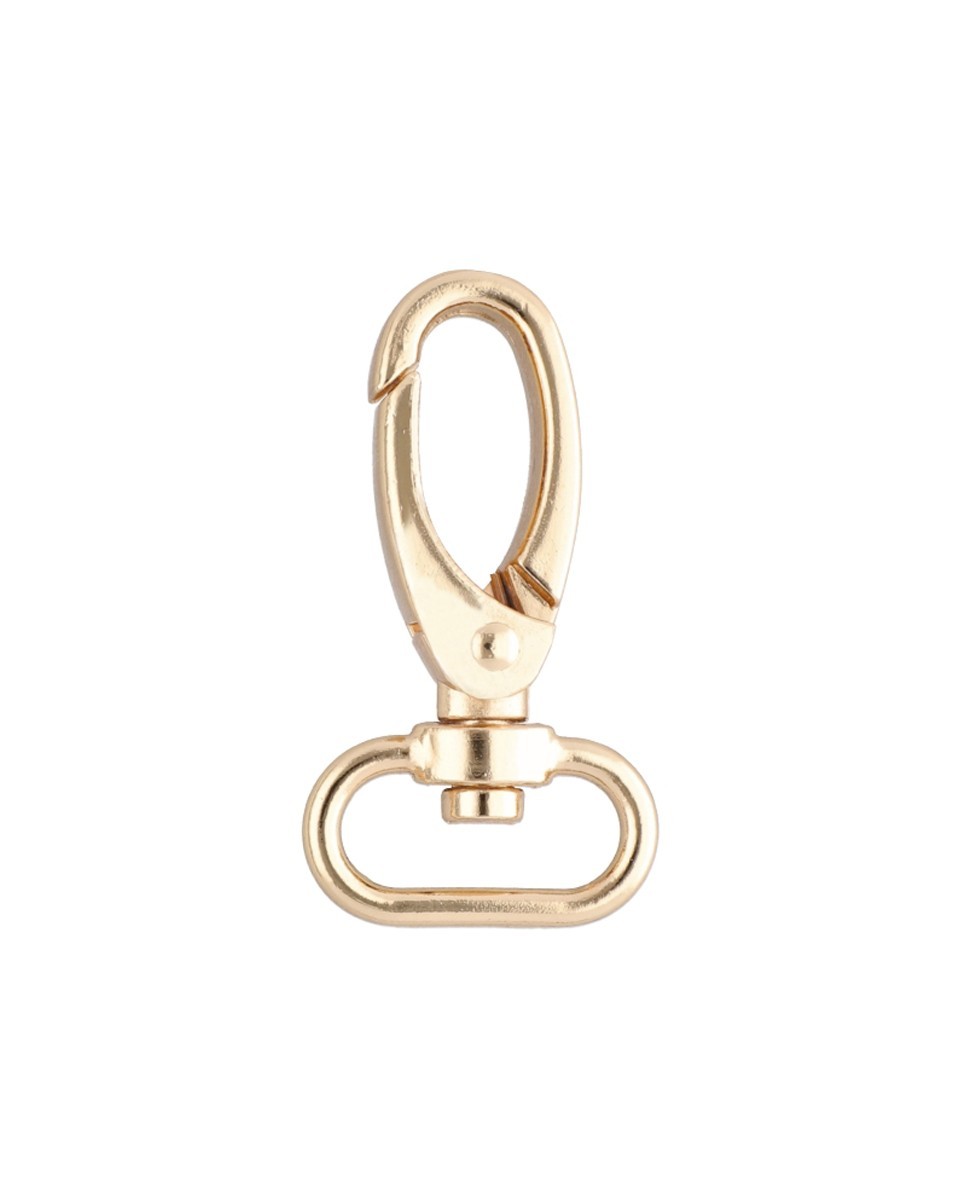 METAL SNAP HOOK 0325-0152 25 MM GOLD 1 PCS