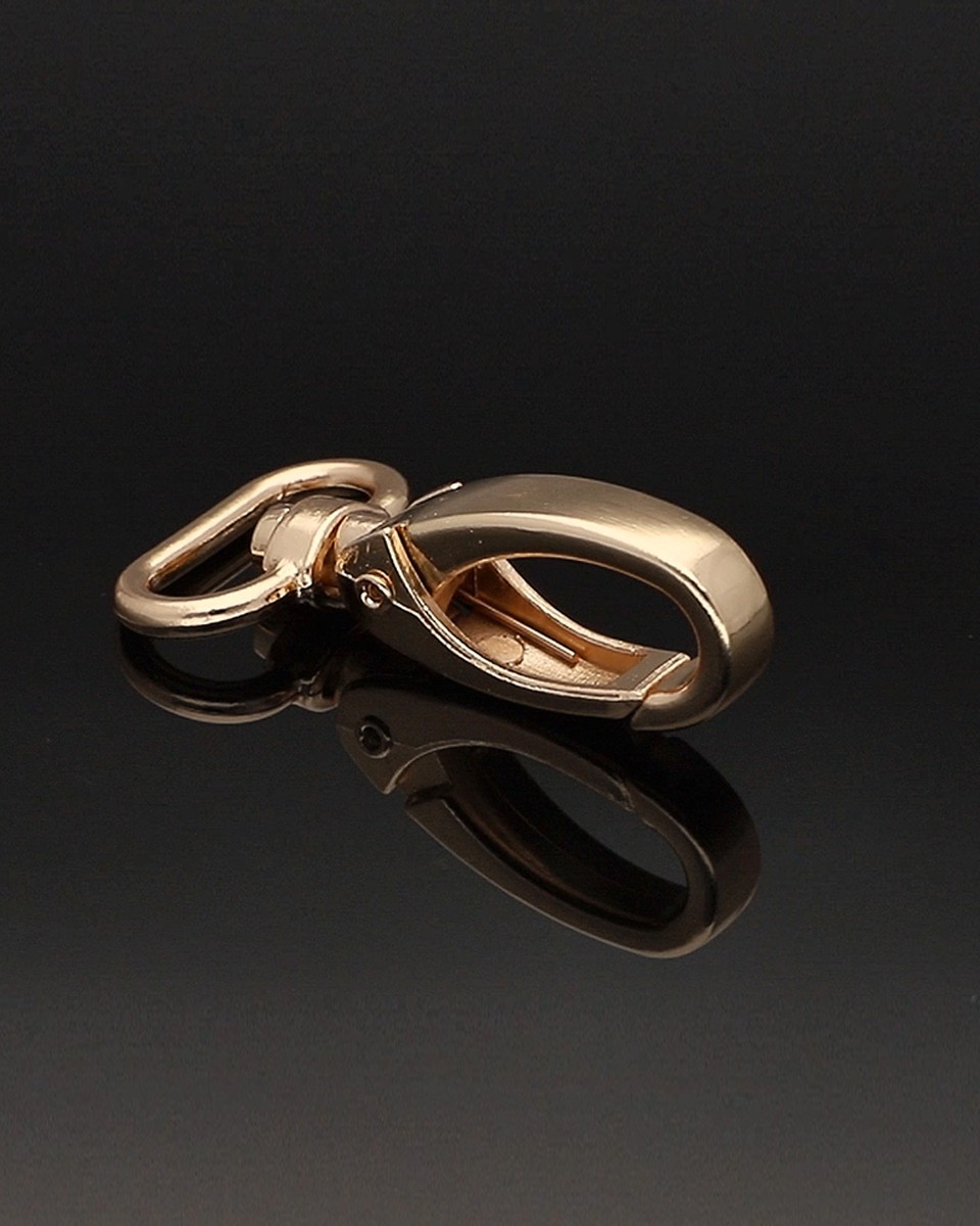 KARABINERHAKEN 0325-0152 25 MM GOLD 1 ST.