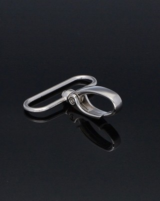 KARABINERHAKEN RF-850 38 MM  NICKEL  100 ST.