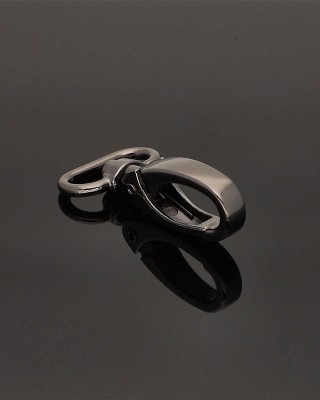 METAL SNAP HOOK 25 MM BLACK NICKEL 1 PCS
