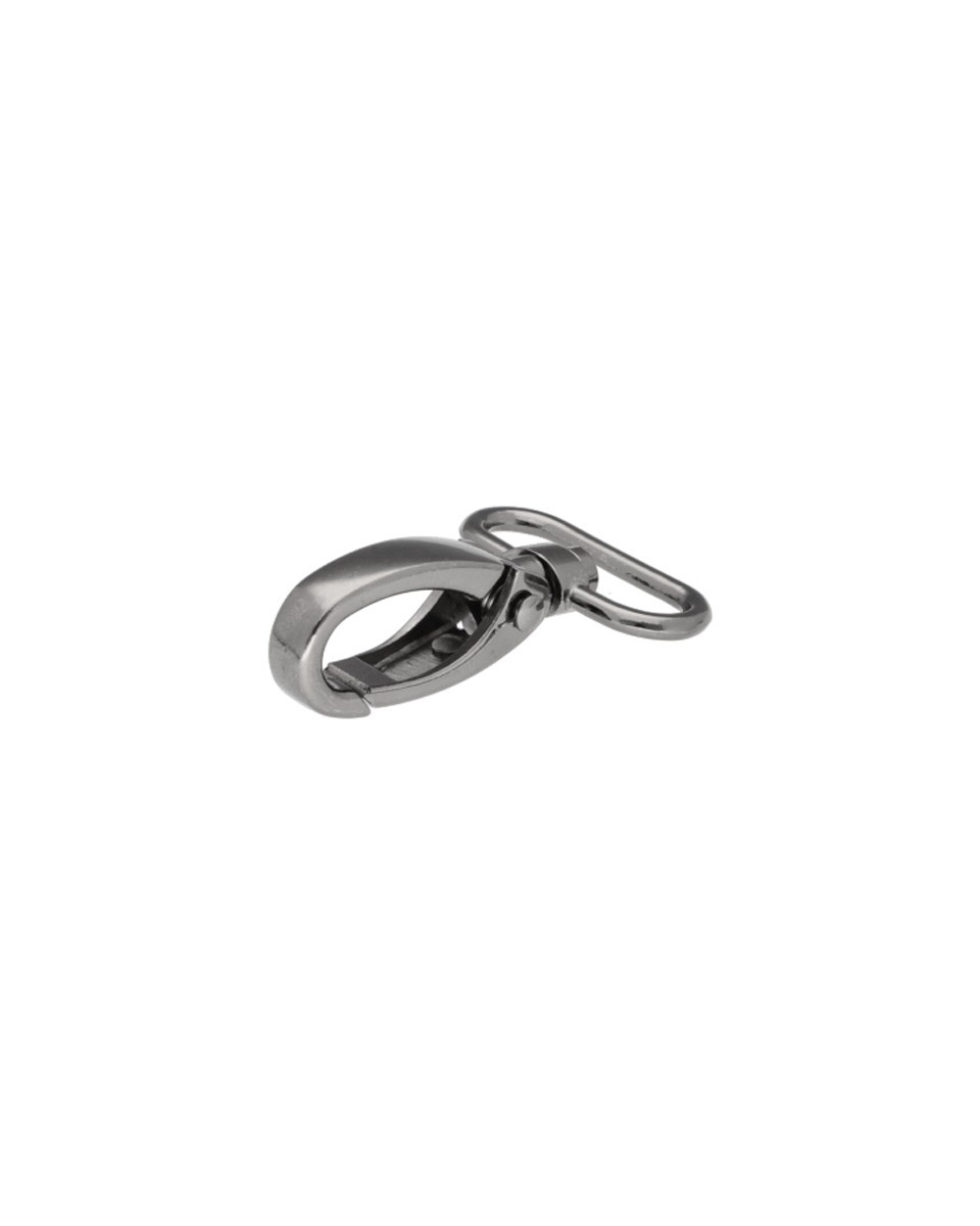 Karabińczyk metalowy 32 mm 0325-0152 krab czarny nikiel