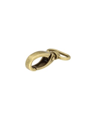 METAL SNAP HOOK 0325-0152 25 MM OLD GOLD 1 PCS