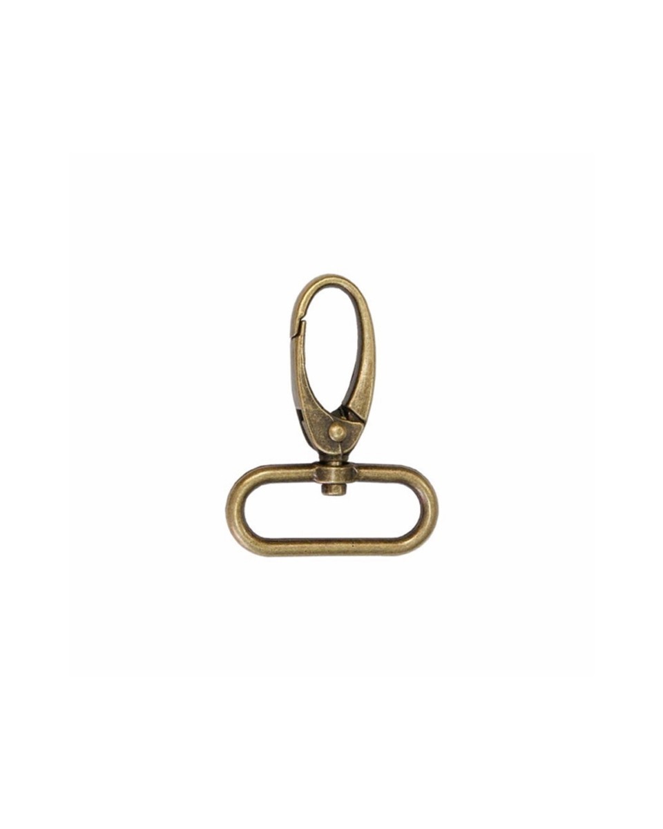 METAL SNAP  HOOK 0037 32  MM OLD GOLD 1  PCS