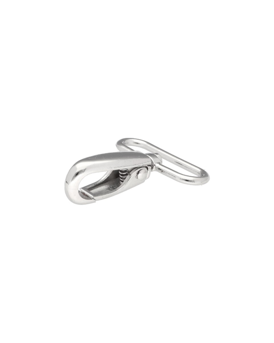 METAL SNAP HOOK 38 MM NICKEL 1 PCS