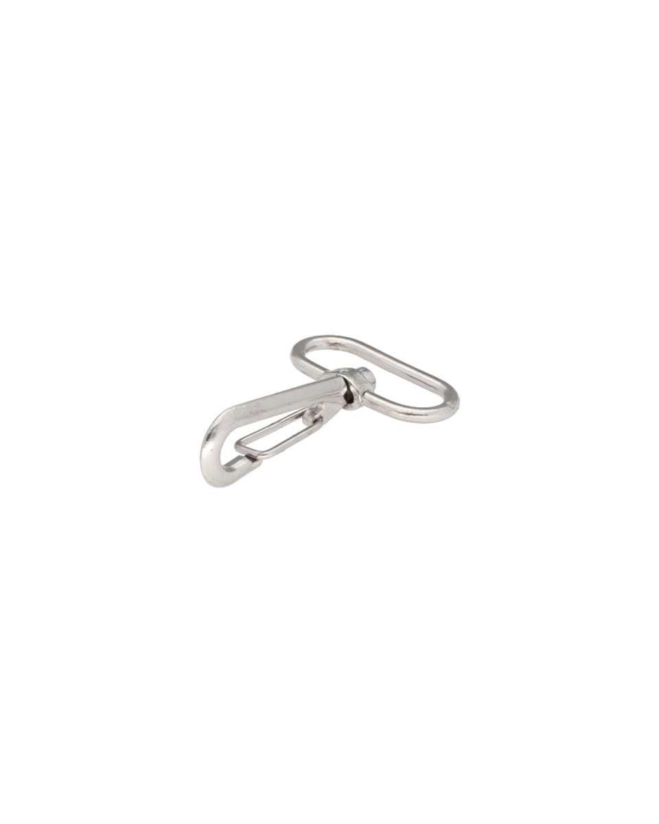 Karabińczyk metalowy 32 mm rf-141 nikiel Karabińczyk metalowy 32 mm rf-141 nikiel
