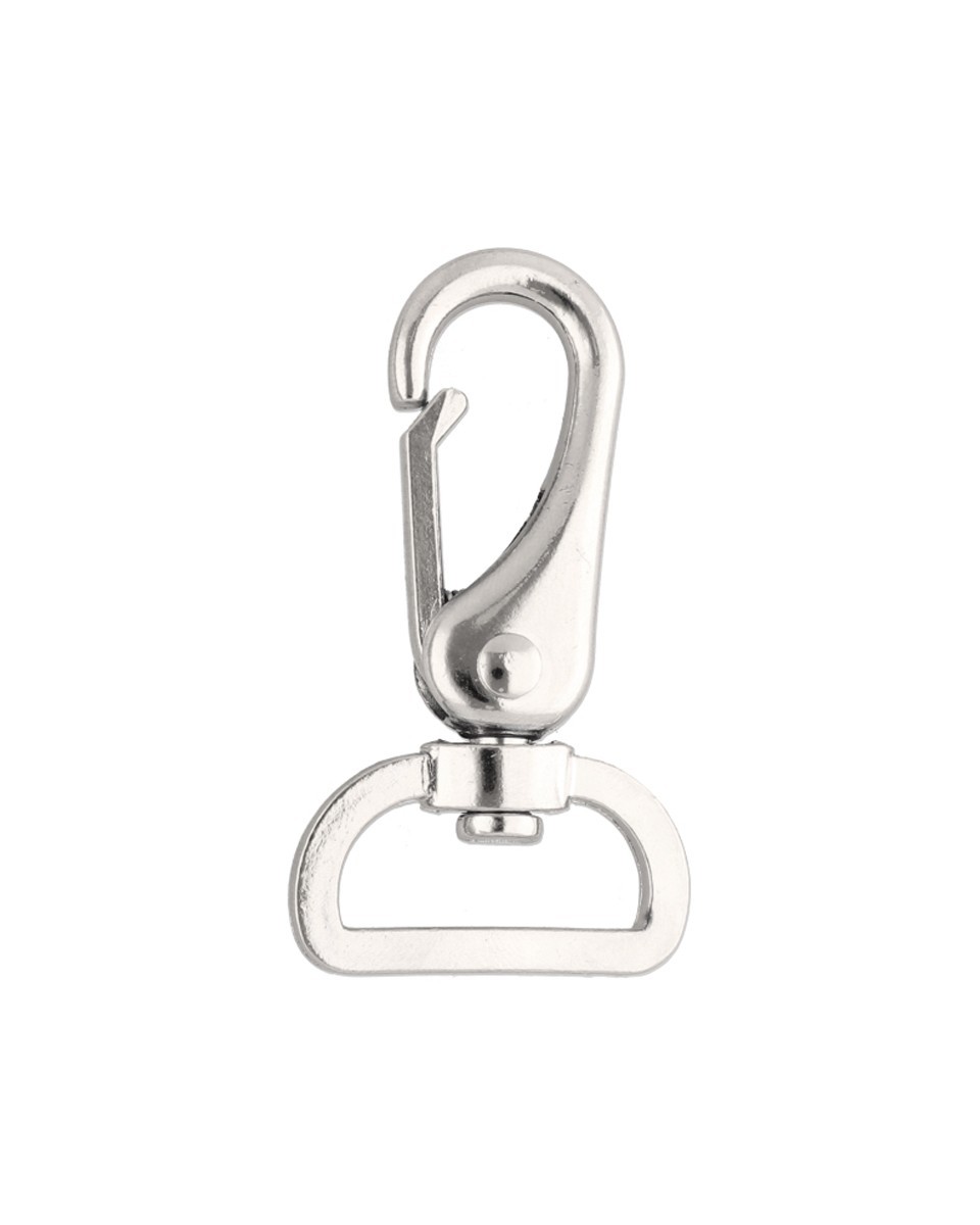 KARABINERHAKEN RF-175 26 MM ERYK NICKEL  1  ST.