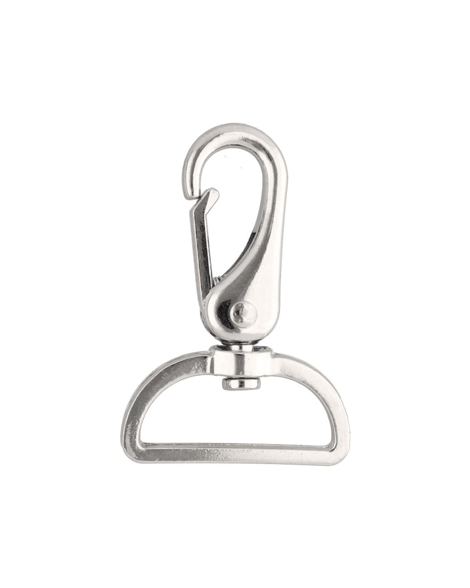 KARABINERHAKEN RF-175 38 MM ERYK NICKEL 1    ST.