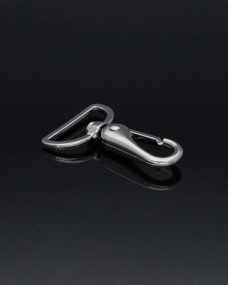 METAL SNAP HOOK RF-175 38 MM ERYK NICKEL 1    PCS
