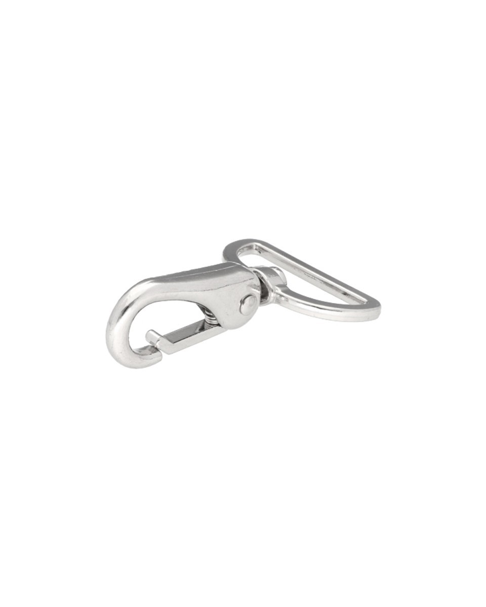 KARABINERHAKEN RF-175 38 MM ERYK NICKEL 1    ST.