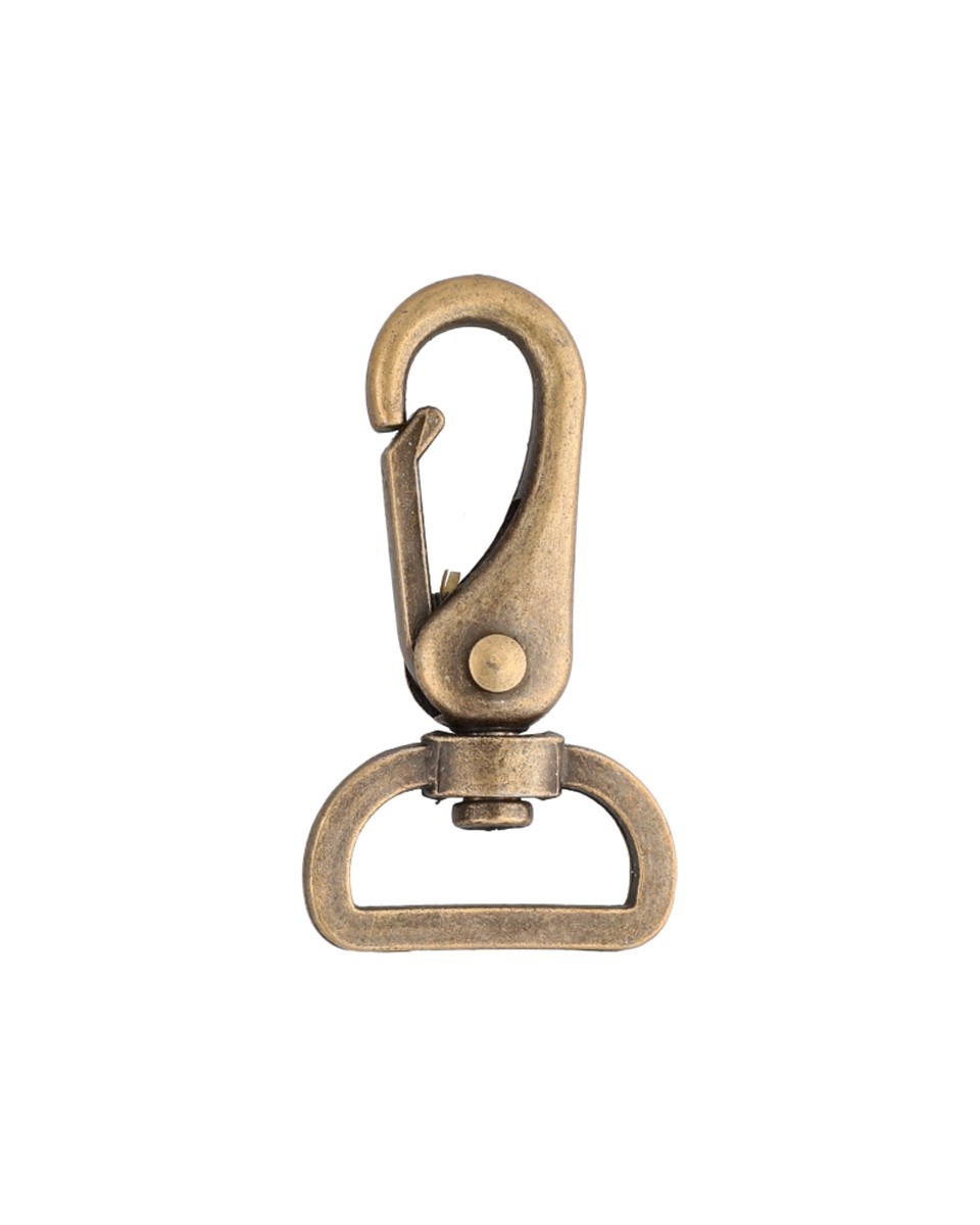 KARABINERHAKEN  RF-175 26 MM ERYK ALTGOLD 1 ST.