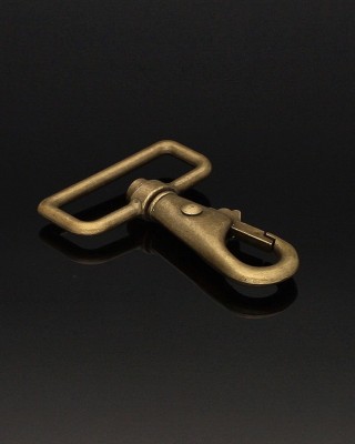 KARABINERHAKEN RF-178 38 MM HUGO  ALTGOLD 1 ST.