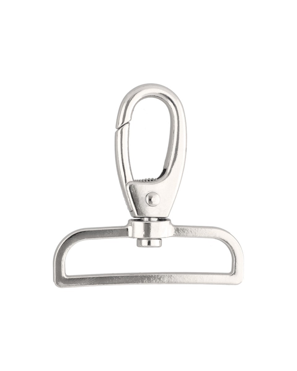 METAL SNAP HOOK 50 MM NICKEL 1 PCS