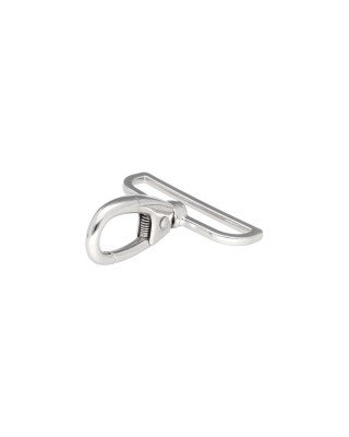 KARABINERHAKEN 50 MM NICKEL 1  ST.