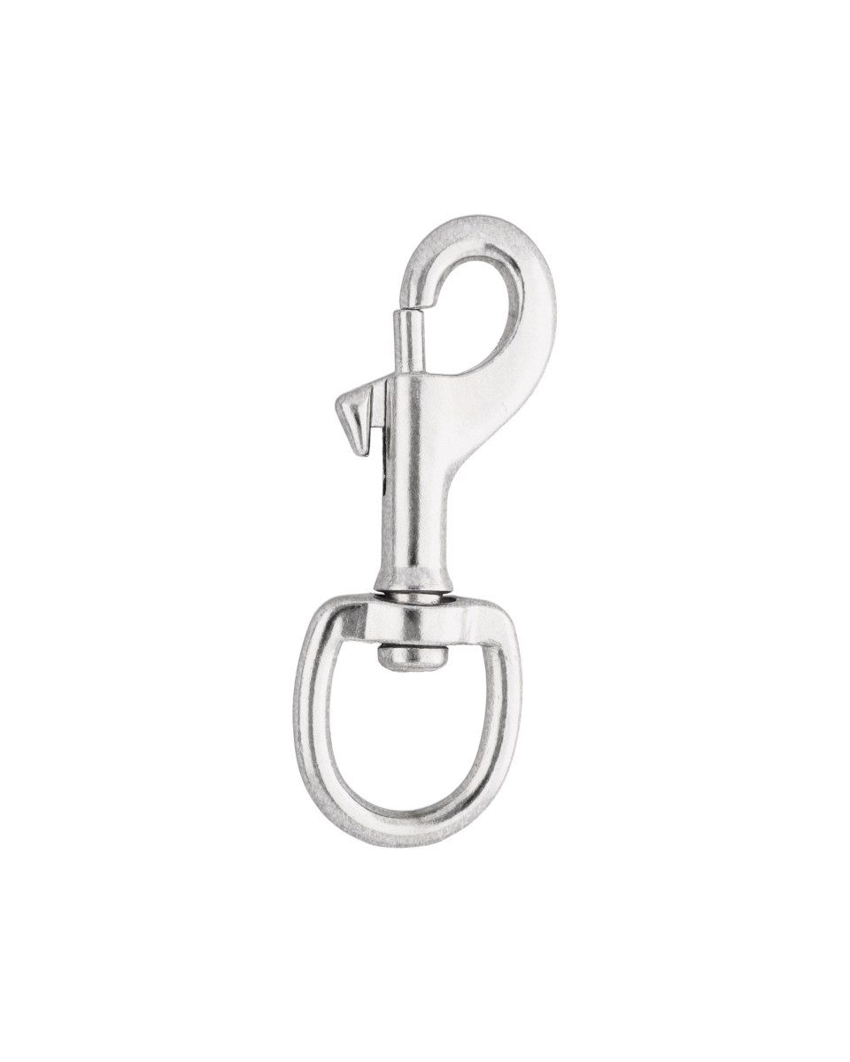 METAL SNAP  HOOK 21 MM MILO  NICKEL 1 PCS