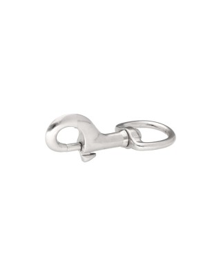 METAL SNAP  HOOK 21 MM MILO  NICKEL 1 PCS