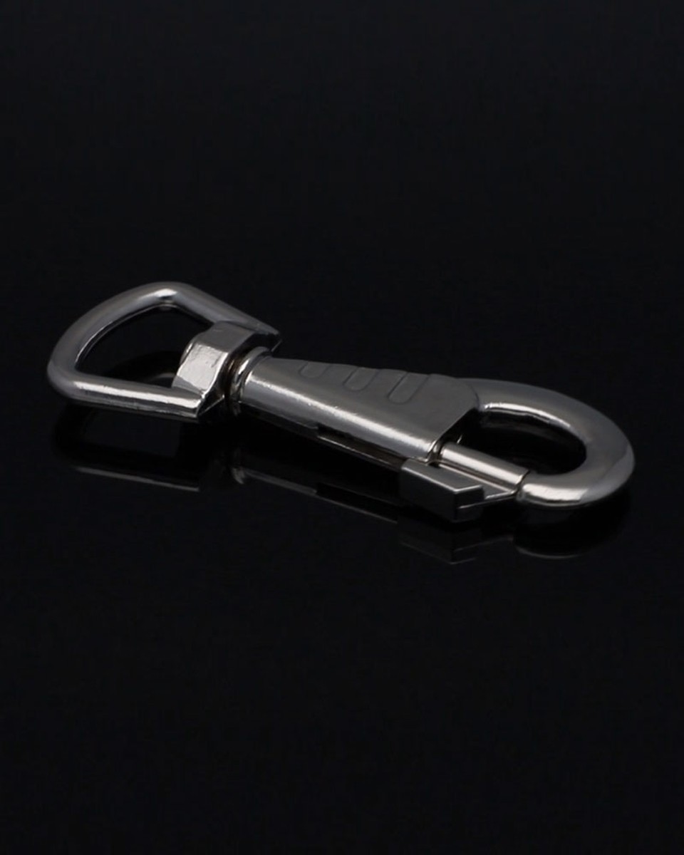METAL SNAP HOOK 23 MM NICKEL 1 PCS