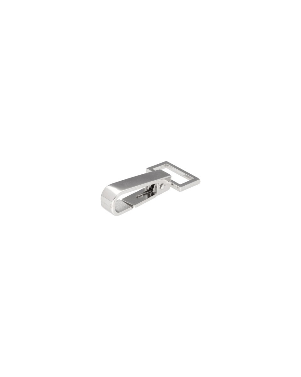 Karabińczyk metalowy 20 mm rf-70 nikiel - drugi gatunek Karabińczyk metalowy 20 mm rf-70 nikiel - drugi gatunek