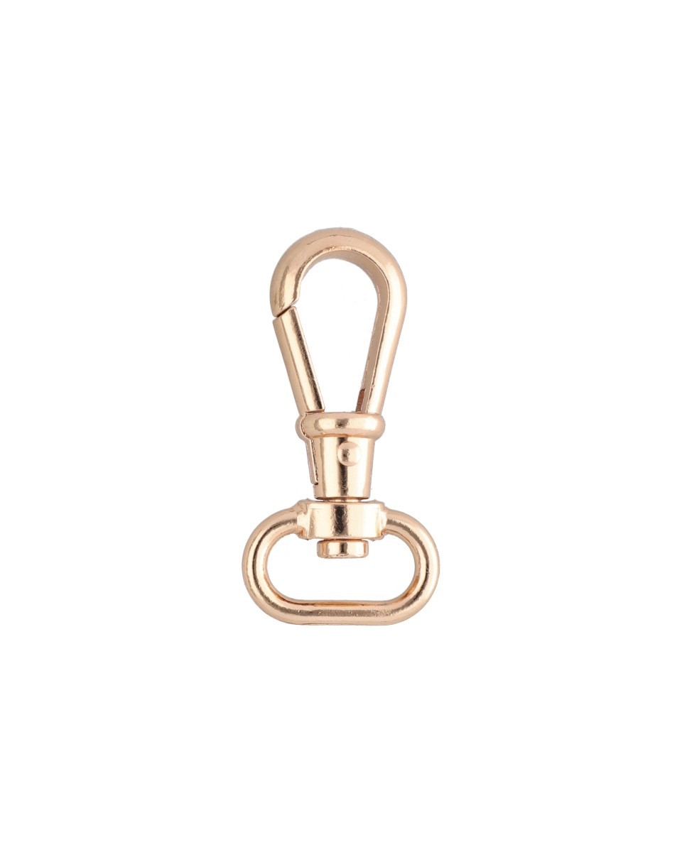 KARABINERHAKEN RF-877 22 MM   CYPRIAN LICHT GOLD 1  ST.