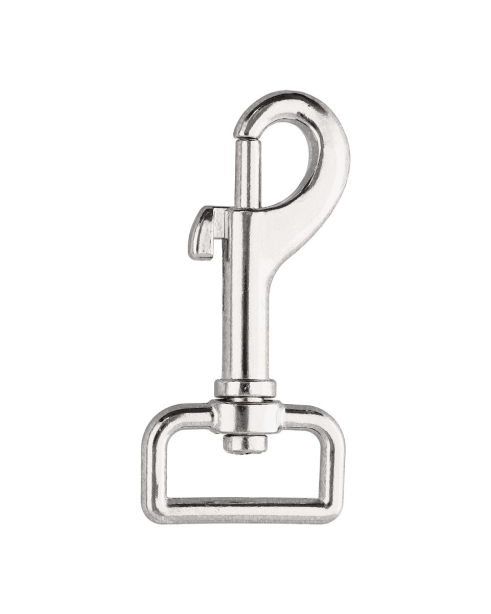 METAL SNAP HOOK 26 MM MELA  NICKEL 1 PCS
