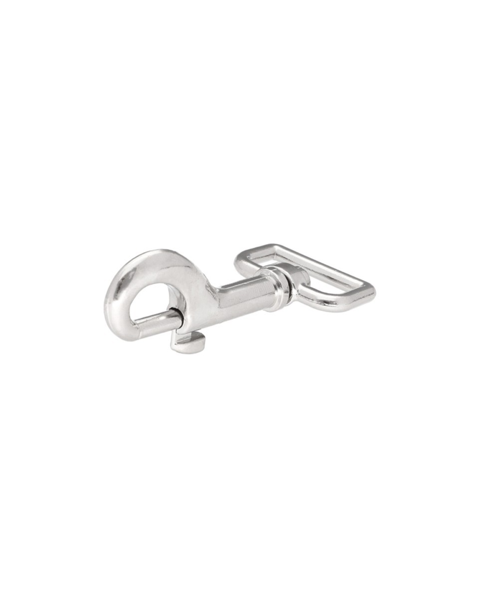 METAL SNAP HOOK 26 MM MELA  NICKEL 1 PCS