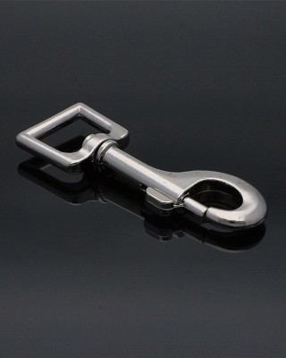 METAL SNAP HOOK 26 MM  BENJAMIN NICKEL 1 PCS