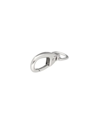 METAL SNAP HOOK 15 MM NICKEL 1 PCS