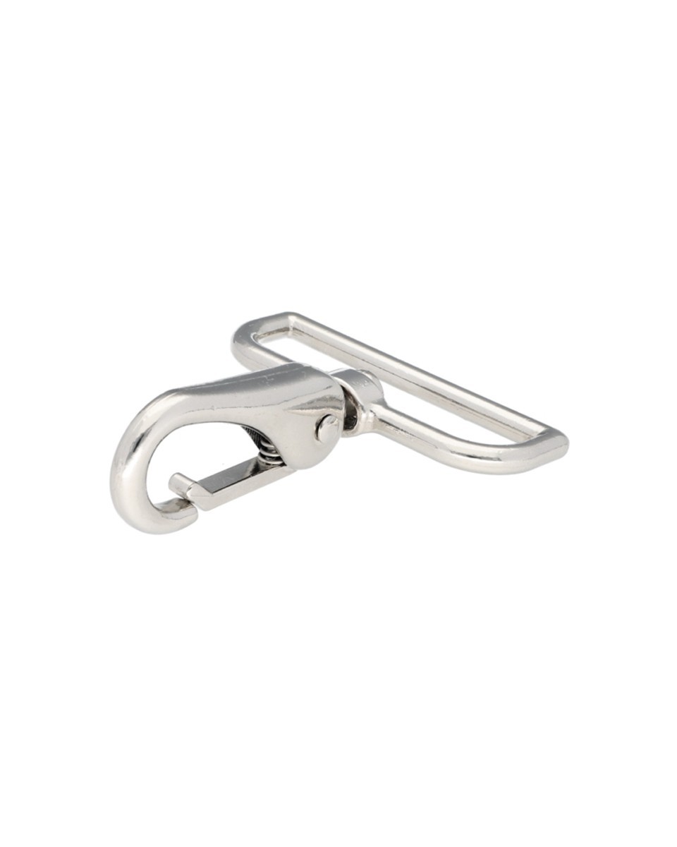 METAL SNAP   HOOK&nbsp50  MM  DOMINIK NICKEL 1 PCS