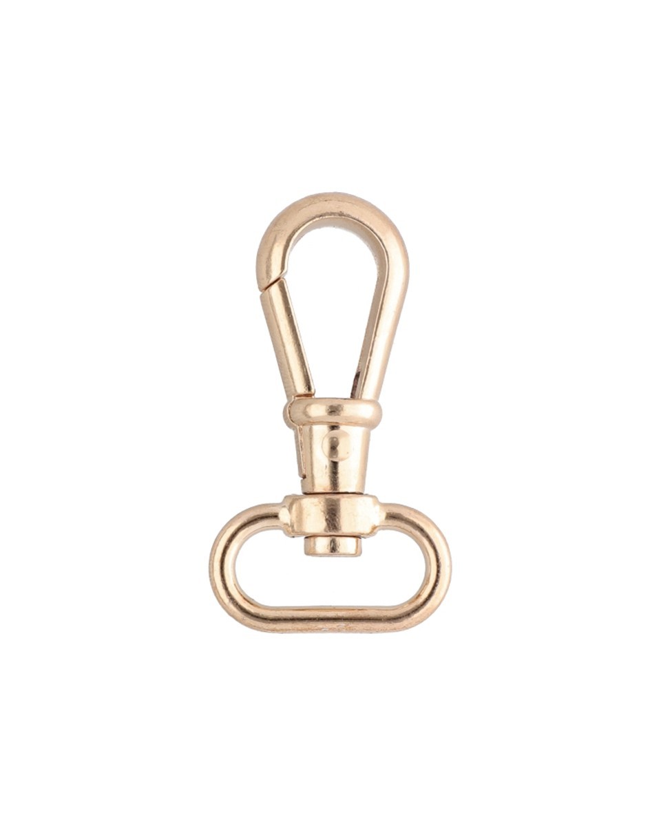 KARABINERHAKEN RF-877 25 MM CYPRIAN LICHT   GOLD 1 ST.