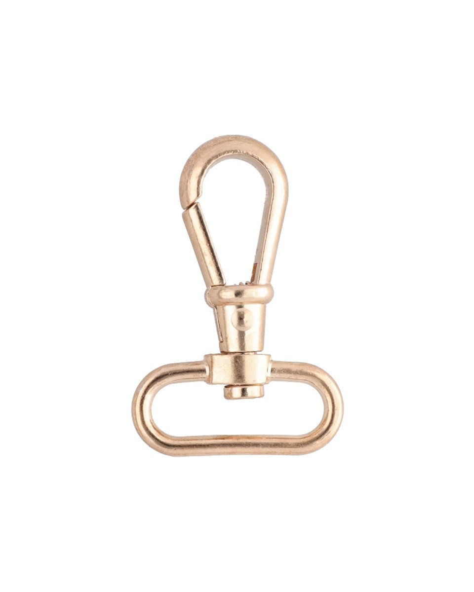 KARABINERHAKEN RF-877 32 MM CYPRIAN  LICHT     GOLD 1 ST.